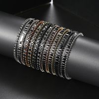 Fashion Geometric Copper Zircon Bracelets main image 5