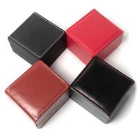 Fashion Solid Color Plastic Jewelry Boxes 1 Piece main image 3