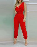 Women's Daily Casual Flower Full Length Printing Jumpsuits main image 6