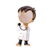 Fashion Doctor Nurse Alloy Women's Brooches sku image 2