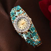 Chinoiserie Flower Quartz Women's Watches sku image 3