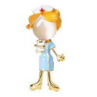 Fashion Doctor Nurse Alloy Women's Brooches sku image 3