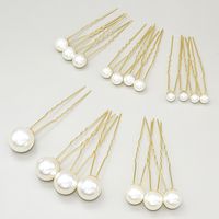 Fashion Geometric Alloy Artificial Pearls 18 Pieces main image 5