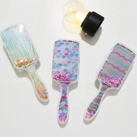 Exaggerated Geometric Plastic Hair Combs 1 Piece main image 5