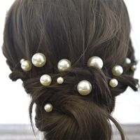 Fashion Geometric Alloy Artificial Pearls 18 Pieces main image 3
