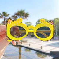 Fashion Animal Resin Special-shaped Mirror Full Frame Kids Sunglasses main image 1