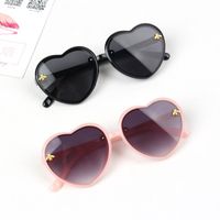 Fashion Heart Shape Pc Special-shaped Mirror Full Frame Kids Sunglasses main image 3