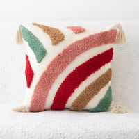 Casual Geometric Cotton And Linen Pillow Cases sku image 11