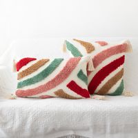 Casual Geometric Cotton And Linen Pillow Cases main image 3