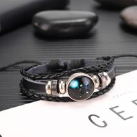 Fashion Constellation Alloy Inlay Ccb Unisex Bracelets 1 Piece sku image 5