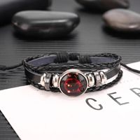 Fashion Constellation Alloy Inlay Ccb Unisex Bracelets 1 Piece sku image 22