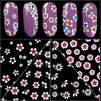 Fashion Star Flower Butterfly Pet Nail Patches 1 Set sku image 6
