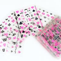 Fashion Star Flower Butterfly Pet Nail Patches 1 Set sku image 13