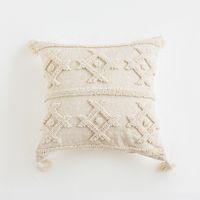 Ethnic Style Geometric Cotton Pillow Cases sku image 3