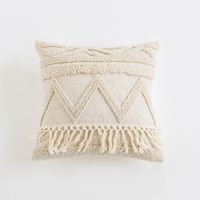 Ethnic Style Geometric Cotton Pillow Cases sku image 1