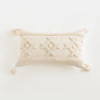 Ethnic Style Geometric Cotton Pillow Cases sku image 4
