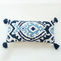 Ethnic Style Geometric Cotton Pillow Cases sku image 12