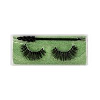 3d Thick Solid Color 1 Pair Natural Long False Eyelashes sku image 13