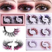 Imitation Mink Hair Planting Color Simulation Grafting False Eyelashes Wholesale main image 6