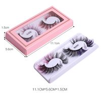 Imitation Mink Hair Planting Color Simulation Grafting False Eyelashes Wholesale main image 4