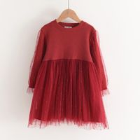 Cute Solid Color Girls Dresses sku image 13