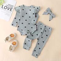 Fashion Polka Dots 100% Cotton Baby Clothing Sets main image 3