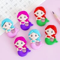 Creative Cartoon Mermaid Assembled Writing Modification Eraser sku image 1