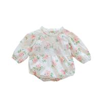Casual Flower No 100% Cotton Baby Rompers main image 3