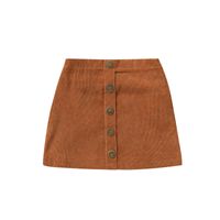 Casual Solid Color Cotton Blend Girls Skirts sku image 10
