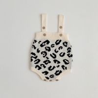Mode Leopard 100% Baumwolle Baby Kleidung Sets sku image 5