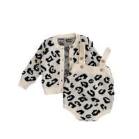 Mode Leopard 100% Baumwolle Baby Kleidung Sets main image 2