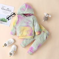 Fashion Stripe 100% Cotton Girls Clothing Sets main image 5