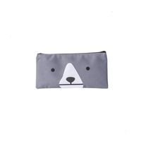 Creative Cartoon Canvas High Quality  Cloth Simple Stationery Bag main image 3