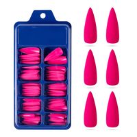 Mode Couleur Unie Abs Ongles Correctifs 100 Pieces main image 5