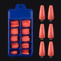 Mode Couleur Unie Abs Ongles Correctifs 100 Pieces sku image 13