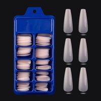 Mode Couleur Unie Abs Ongles Correctifs 100 Pieces sku image 9
