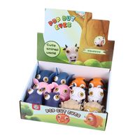 Cartoon Animal Farm Squeeze Eye-popping Plastic Convex Squeezing Toy main image 5