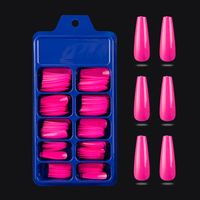 Mode Couleur Unie Abs Ongles Correctifs 100 Pieces sku image 10