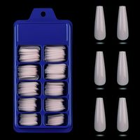 Mode Couleur Unie Abs Ongles Correctifs 100 Pieces sku image 22