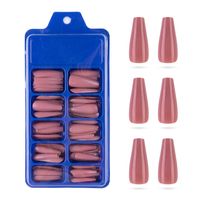 Fashion Solid Color Abs Nail Patches 100 Pieces sku image 34