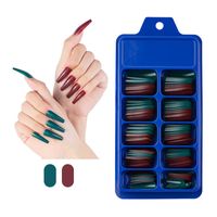 Fashion Colorful Abs Nail Patches 100 Pieces sku image 3