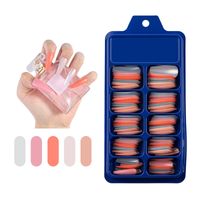 Fashion Colorful Abs Nail Patches 100 Pieces main image 5