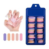 Fashion Colorful Abs Nail Patches 100 Pieces sku image 7