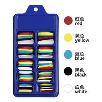 Fashion Colorful Abs Nail Patches 100 Pieces sku image 11