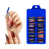Fashion Colorful Abs Nail Patches 100 Pieces sku image 19