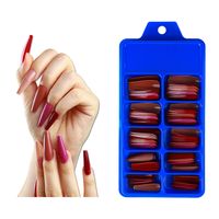 Fashion Colorful Abs Nail Patches 100 Pieces sku image 18