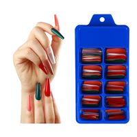 Fashion Colorful Abs Nail Patches 100 Pieces sku image 20