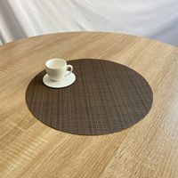 Fashion Solid Color Pvc Placemat 1 Piece sku image 15