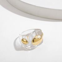 Simple Style Geometric Plastic Alloy Women's Rings 1 Piece main image 6