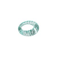 Korean Transparent Candy Color Geometric Resin Ring Wholesale sku image 31